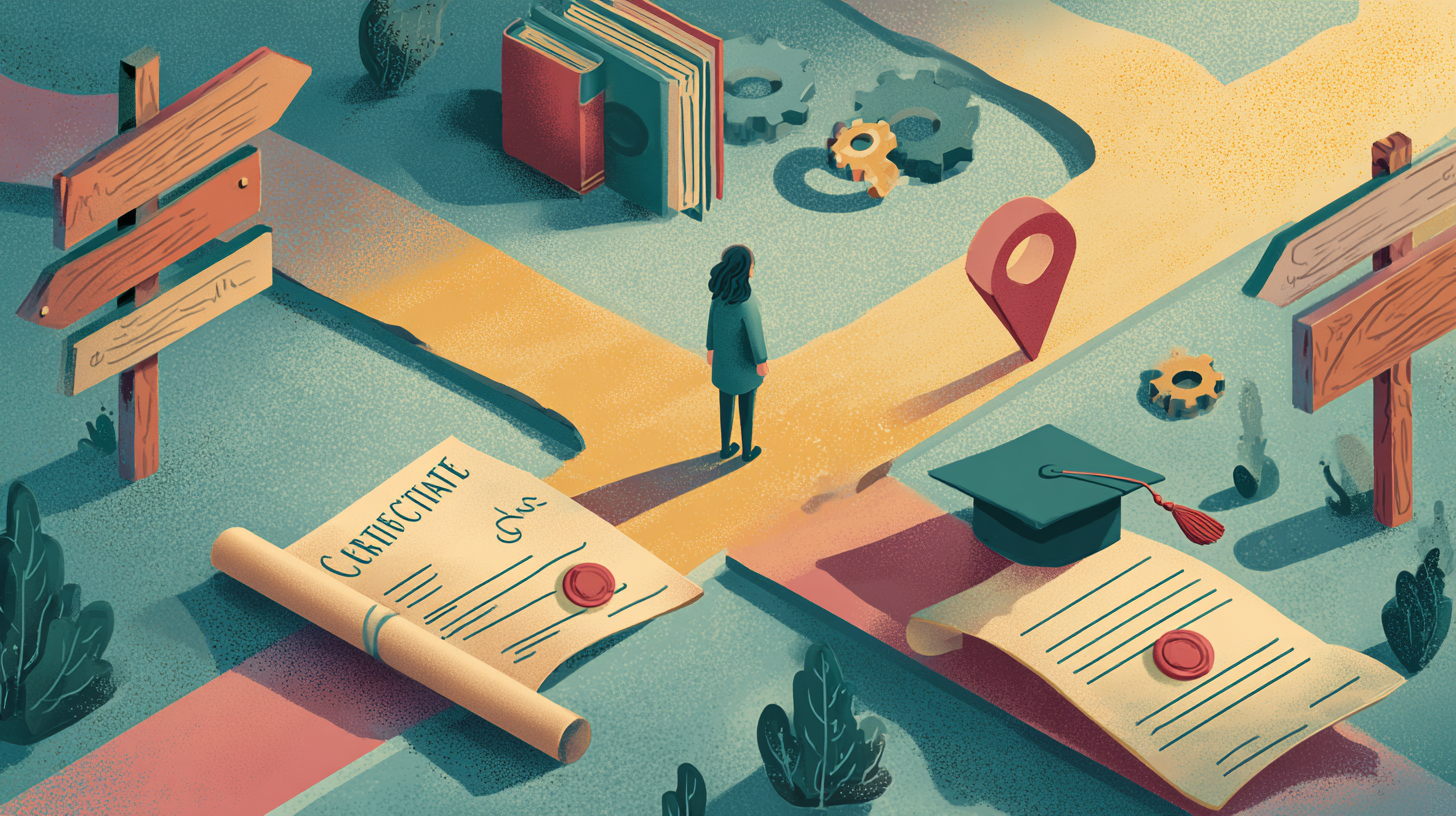 Formations certifiantes vs diplômantes: que choisir pour une reconversion? 